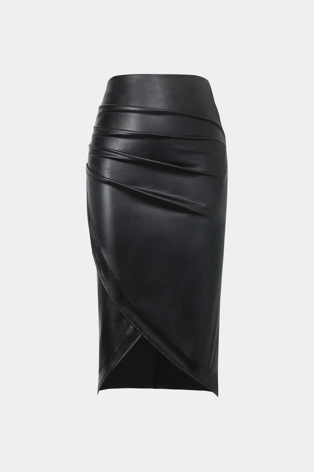 Clémence - Elegant Rynket Design Midi Nederdel til Kvinder-Skirts-Zuruz-Zuruz