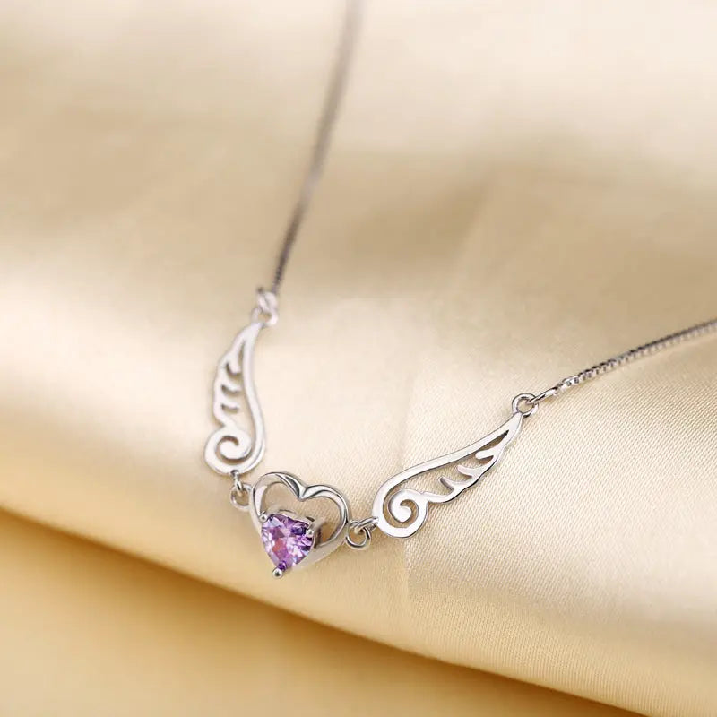 Heavenly Heart Halskæde-Necklace-Zuruz-Zuruz