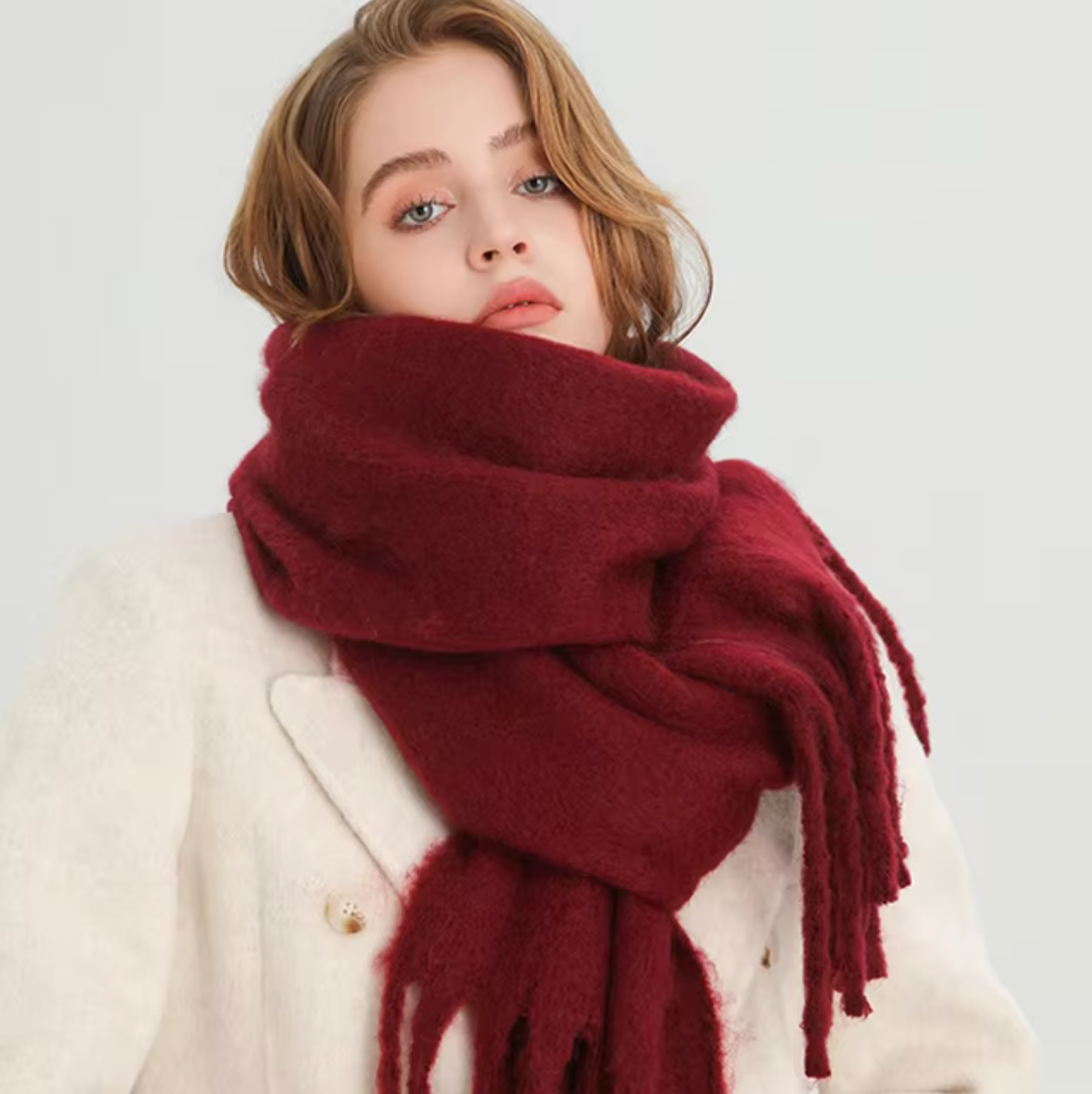 Elyra Cashmere Pashmina Tørklæde