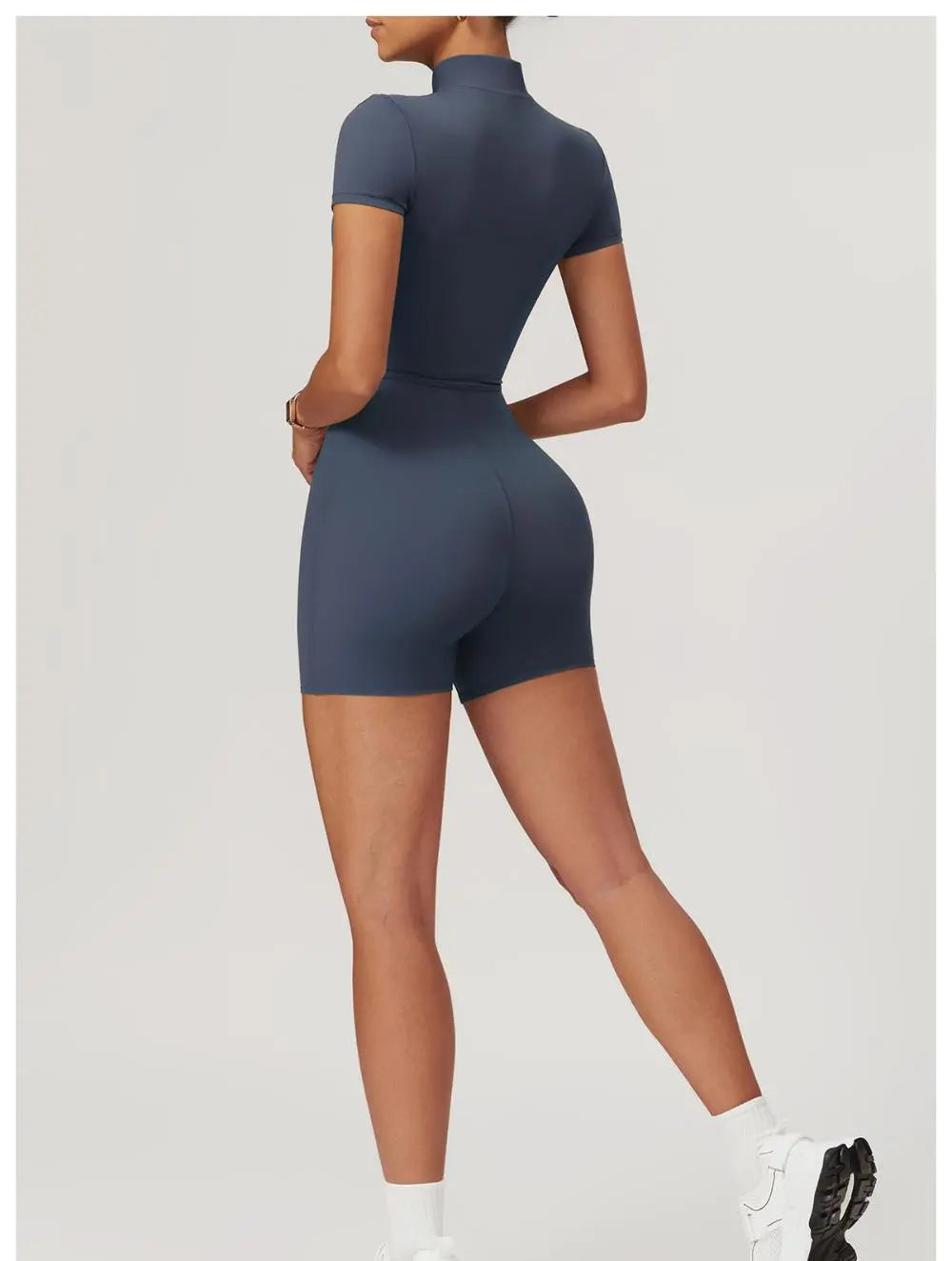 Suvi – Sømløs konturerende dame yoga fitness jumpsuit-shapewear-Zuruz-Zuruz
