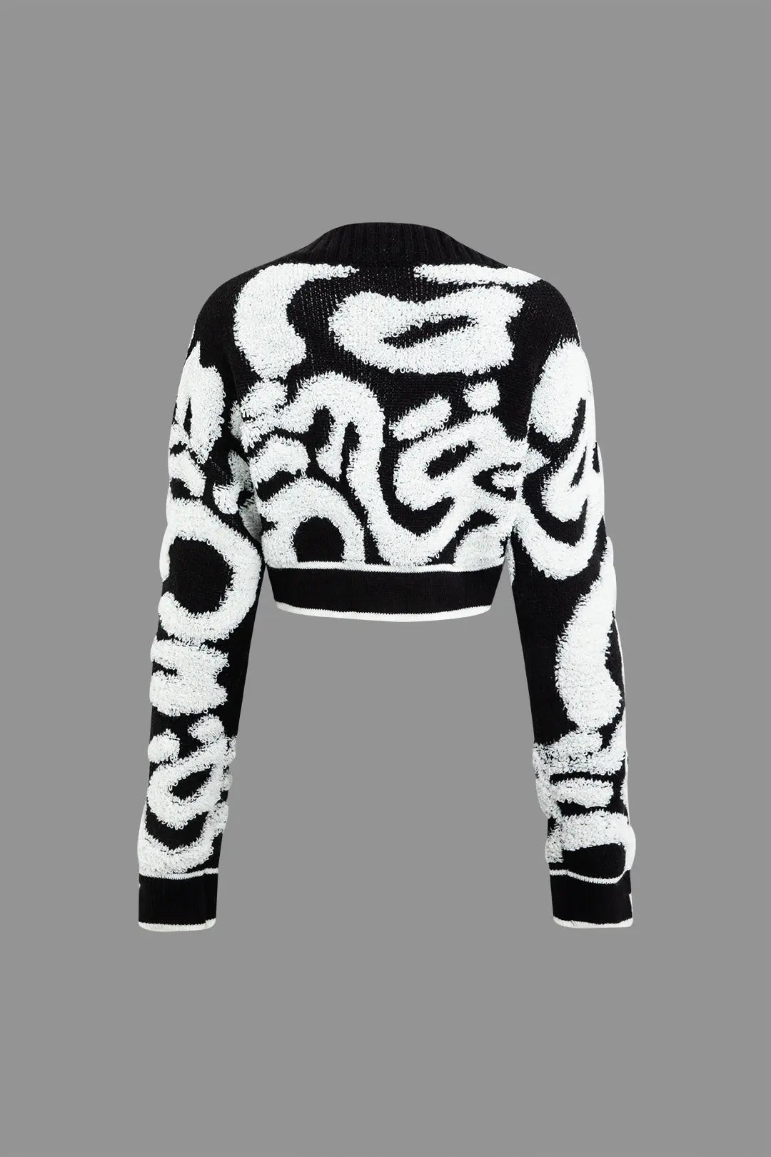 Veronika - Stilfuldt Farveblok Design Kvinde Strikket Cardigan-Cardigans-Zuruz-Zuruz
