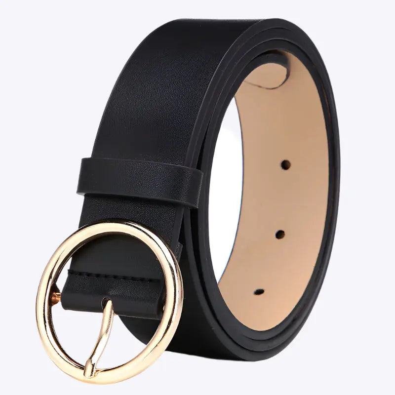 Odile - Justerbart Rundt Kvinde Bælte-Belts-Zuruz-Sort-105cm-Zuruz