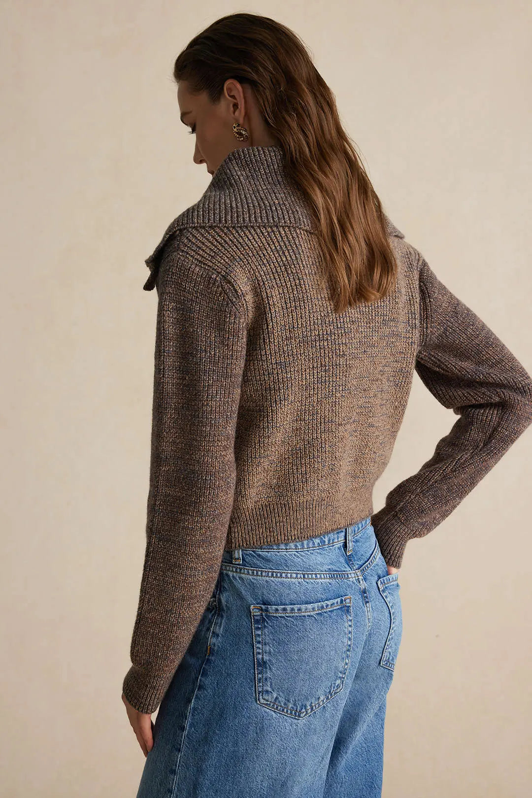 Lucienne – Varm og Stilfuld Kvindestrikket Knap Cardigan-Cardigans-Zuruz-Zuruz