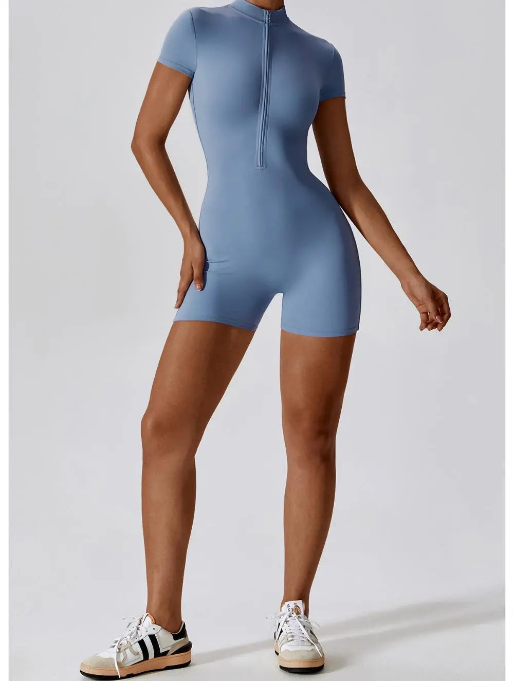 Suvi – Sømløs konturerende dame yoga fitness jumpsuit-shapewear-Zuruz-Zuruz