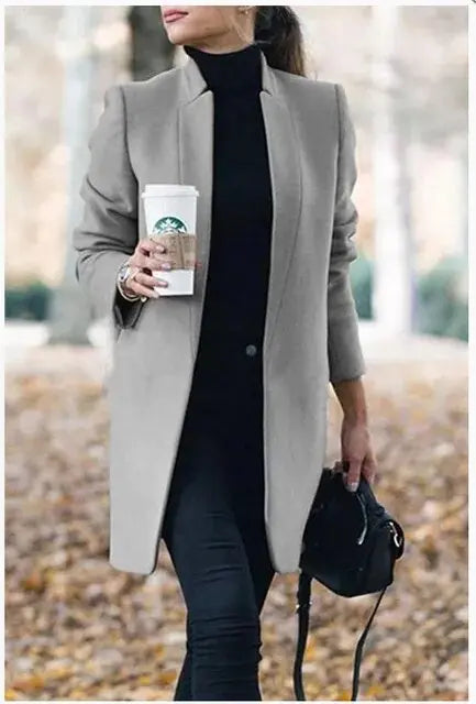 Brynja - Tidløs Vinter Chic Kvinde Modejakke-Jackets/ blazers-Zuruz-Zuruz