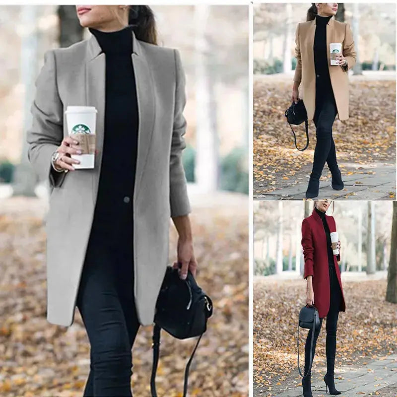 Brynja - Tidløs Vinter Chic Kvinde Modejakke-Jackets/ blazers-Zuruz-Zuruz