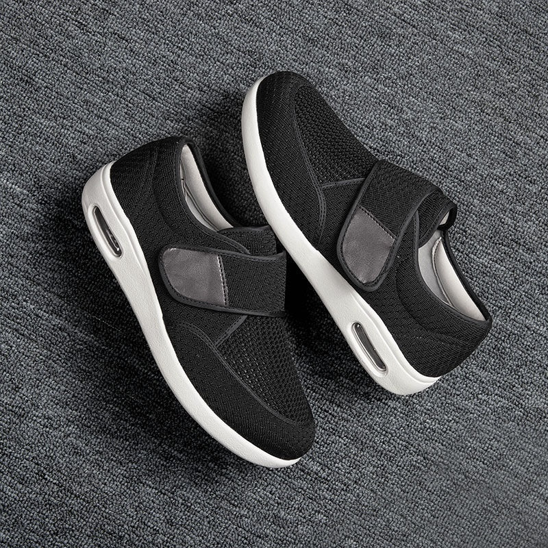 Orthopedic Shoes for Men & Women with, Wide Toe Cap, Breathable Mesh & Adjustable Straps - Non-Slip Rubber Sole, EVA Cushioned Insole, All-Day Comfort for Daily Wear, Outdoor Activities & Sports, Accessories, Footwear, Sleek Design, Secure Fit, Supportiv