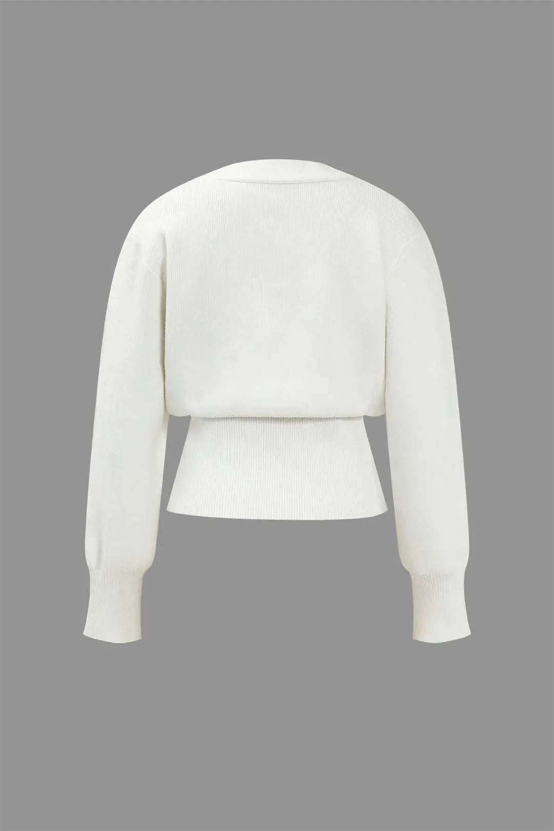 Rosina – Elegant V-hals Kvinde Cardigan-Cardigans-Zuruz-Zuruz