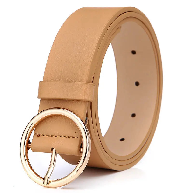 Odile - Justerbart Rundt Kvinde Bælte-Belts-Zuruz-Brun-105cm-Zuruz