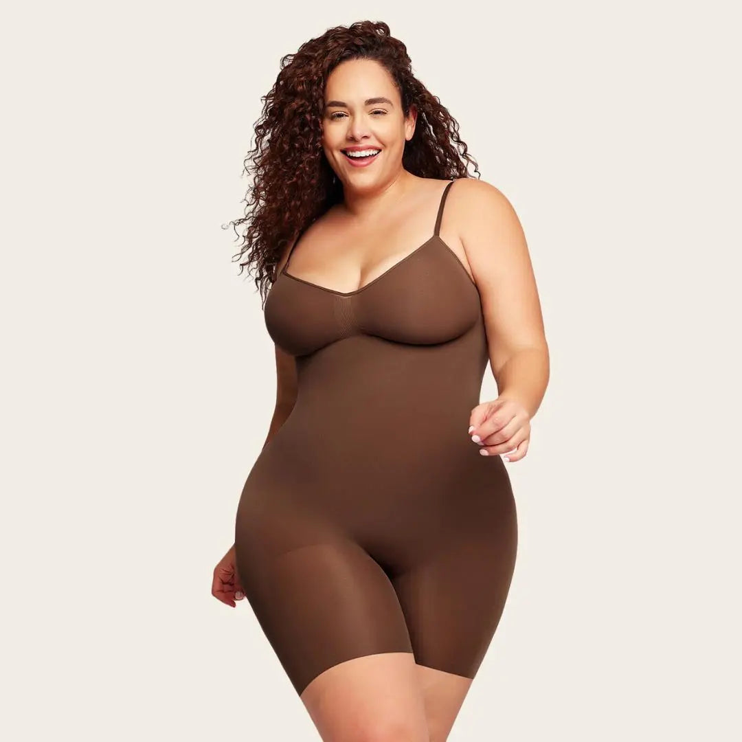 Deirdre – Heldags formstøtte dame bodysuit 1+1 gratis-Shapewear-Zuruz-Brun-S-Zuruz