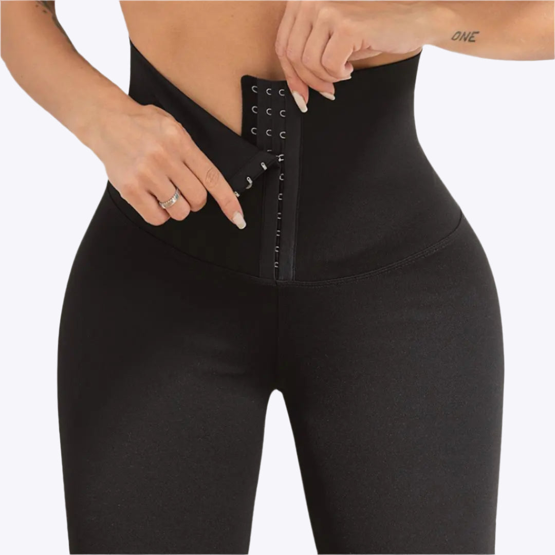 Ilona – Fleksibel kropskonturerende dame aktiv shapewear-Shapewear-Zuruz-Sort-S-Zuruz