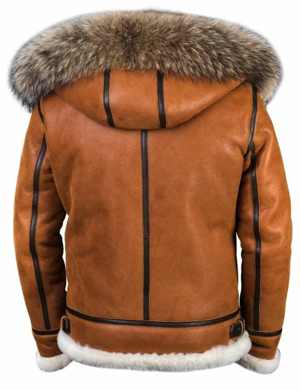 Zurich Premium Aviator-jakke i læder
