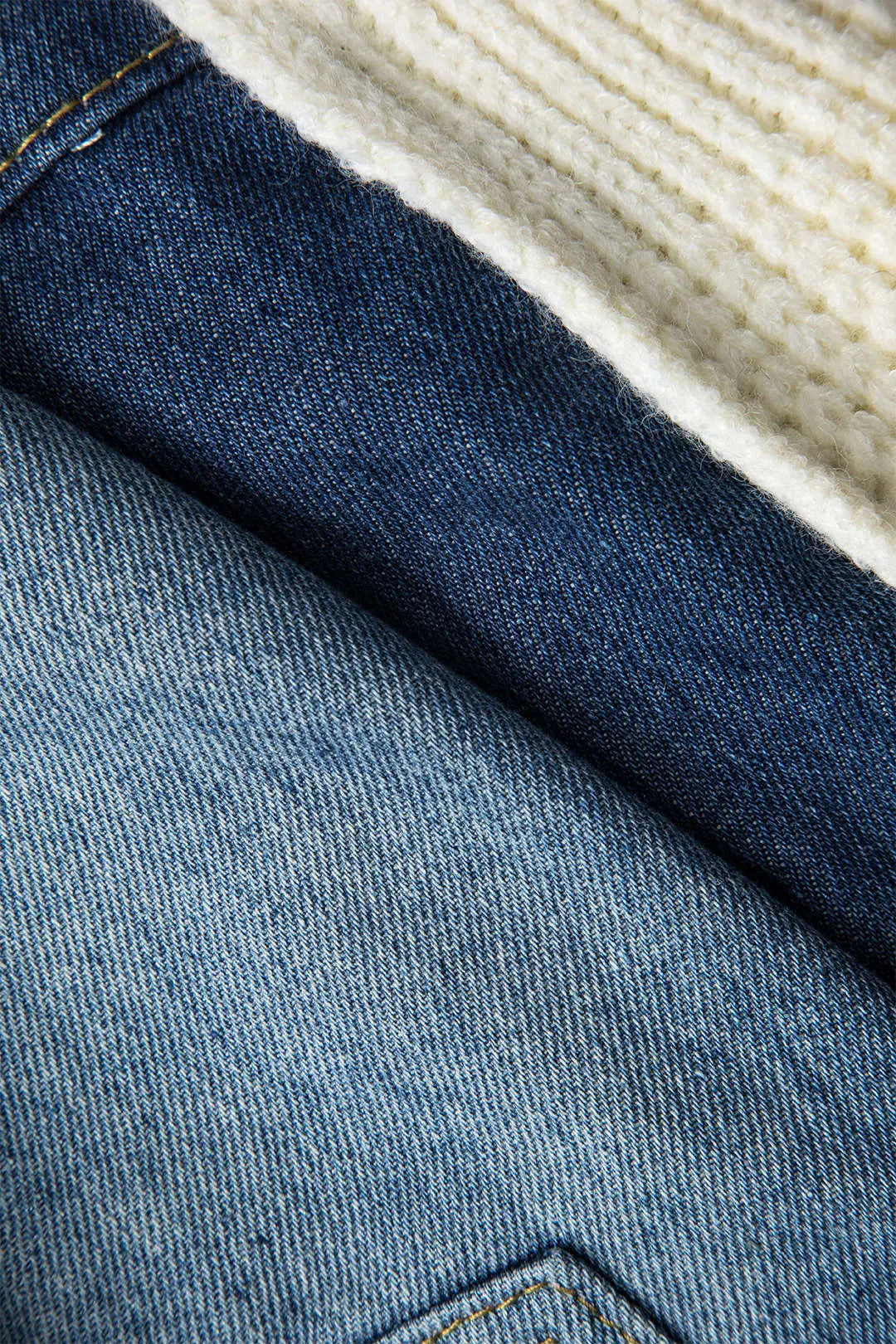 Klara – Hyggelig Patchwork-stil Lynlås Cardigan til Kvinder-Cardigans-Zuruz-Zuruz
