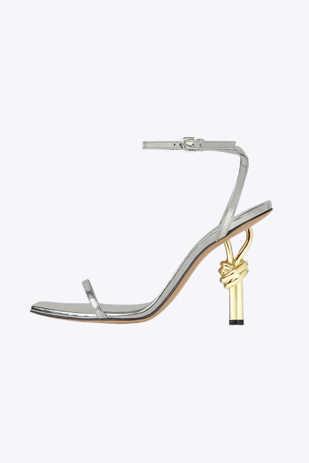 Beatrix – Elegant Metalfærdig Kvindehæl-Heels-Zuruz-Grå-4-Zuruz