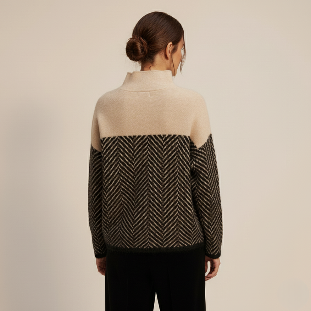 Eireann | Cashmere rullekrave Sweater, luksuriøst blødt design