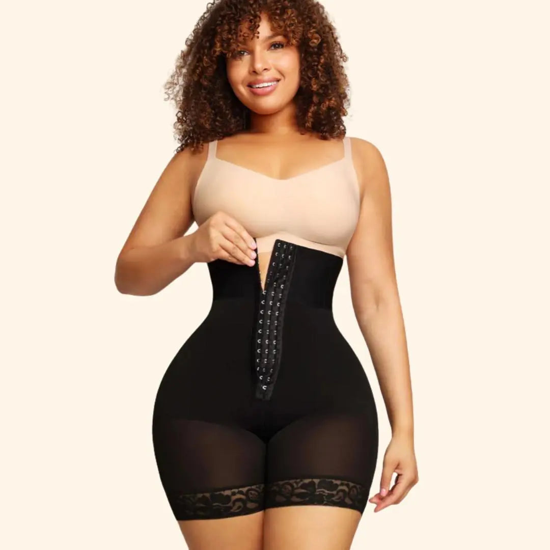 Loreleia – Sømløs høj talje dame korset-Shapewear-Zuruz-Sort-XS-Zuruz