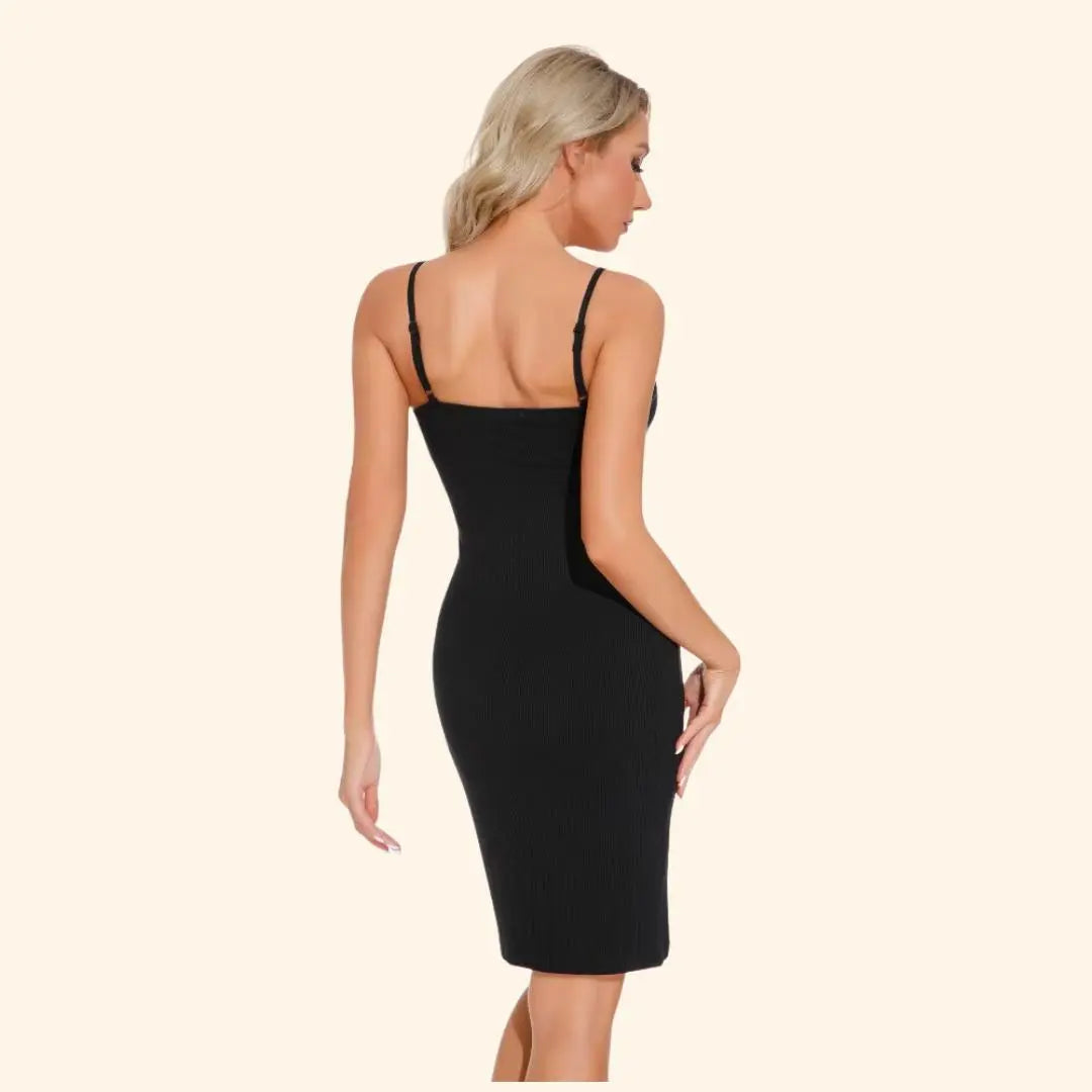 Rahima – Sømløst korsetdesign dame midikjole-Shapewear-Zuruz-Zuruz