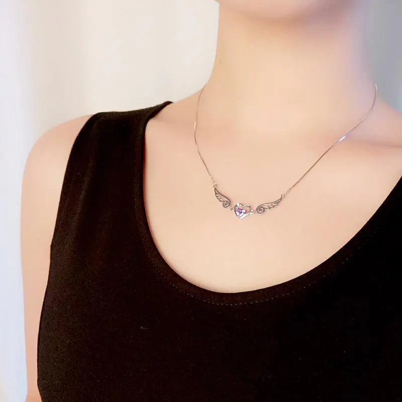 Heavenly Heart Halskæde-Necklace-Zuruz-Zuruz