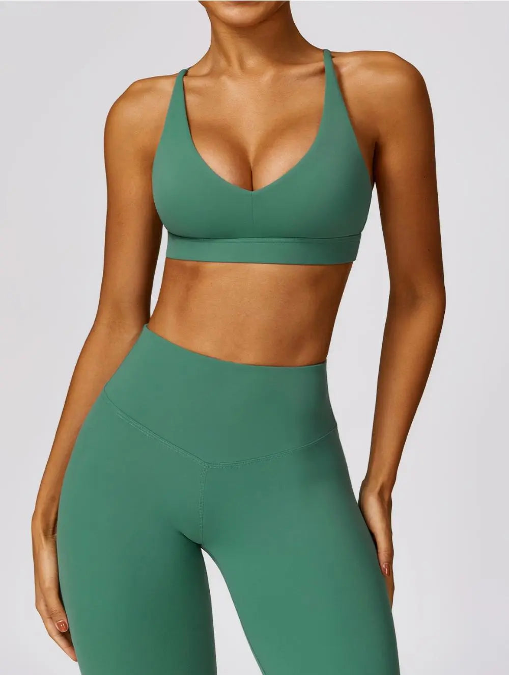 Rafaela – Formende fleksibel komfort dame træningssæt-Shapewear-Zuruz-Grøn-S-Zuruz