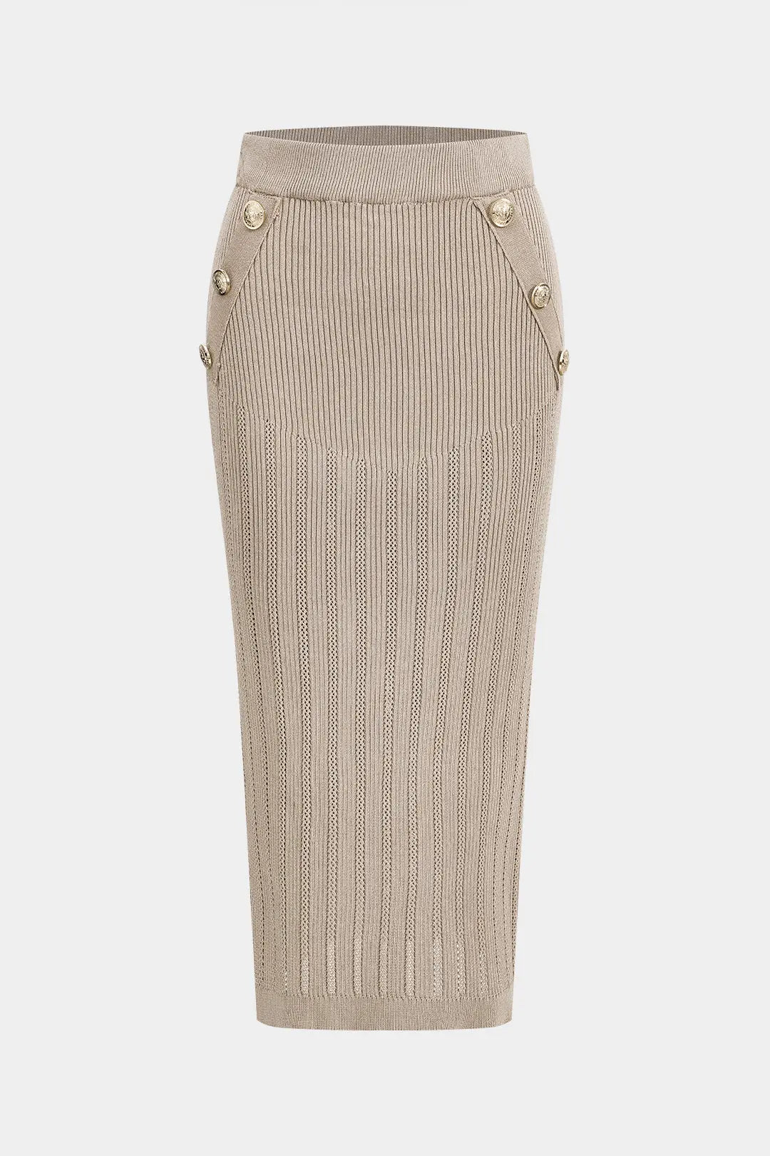 Winona – Blødt Strikket Co-Ord Sæt Kvindetanktop, Cardigan og Nederdel-Sets-Zuruz-Zuruz