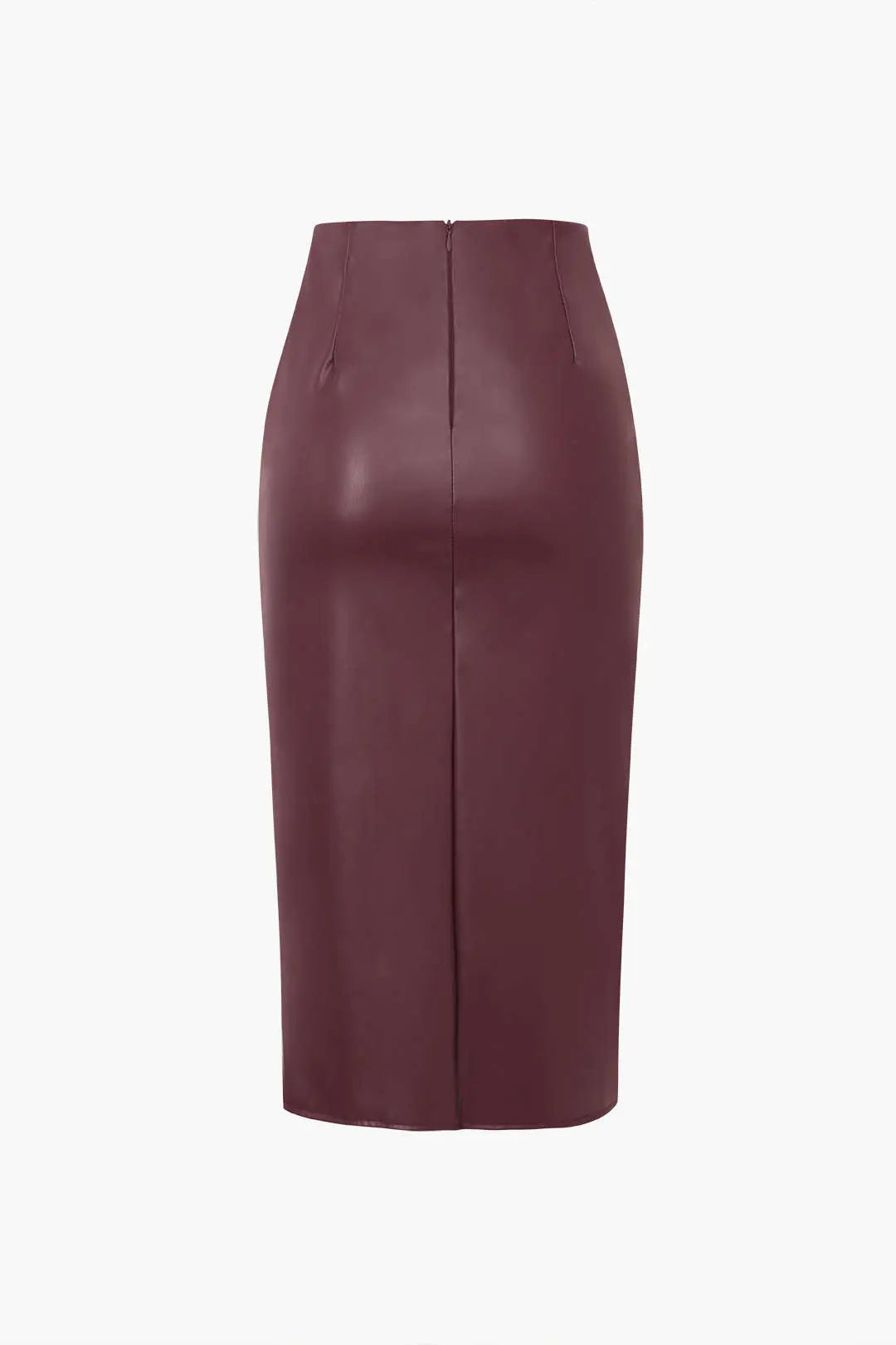 Ottilia - Raffineret Omslags Rynket Design Kvinde Midi Nederdel-Skirts-Zuruz-Zuruz