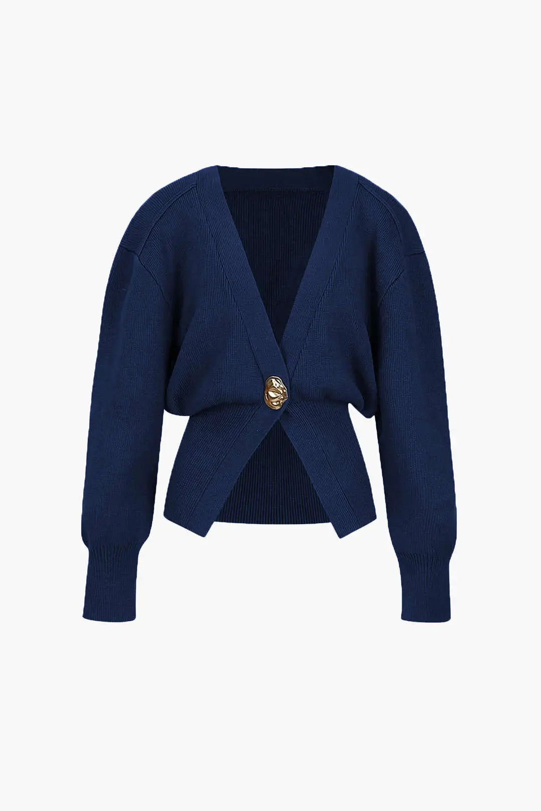Rosina – Elegant V-hals Kvinde Cardigan-Cardigans-Zuruz-Kongelig-XS-Zuruz