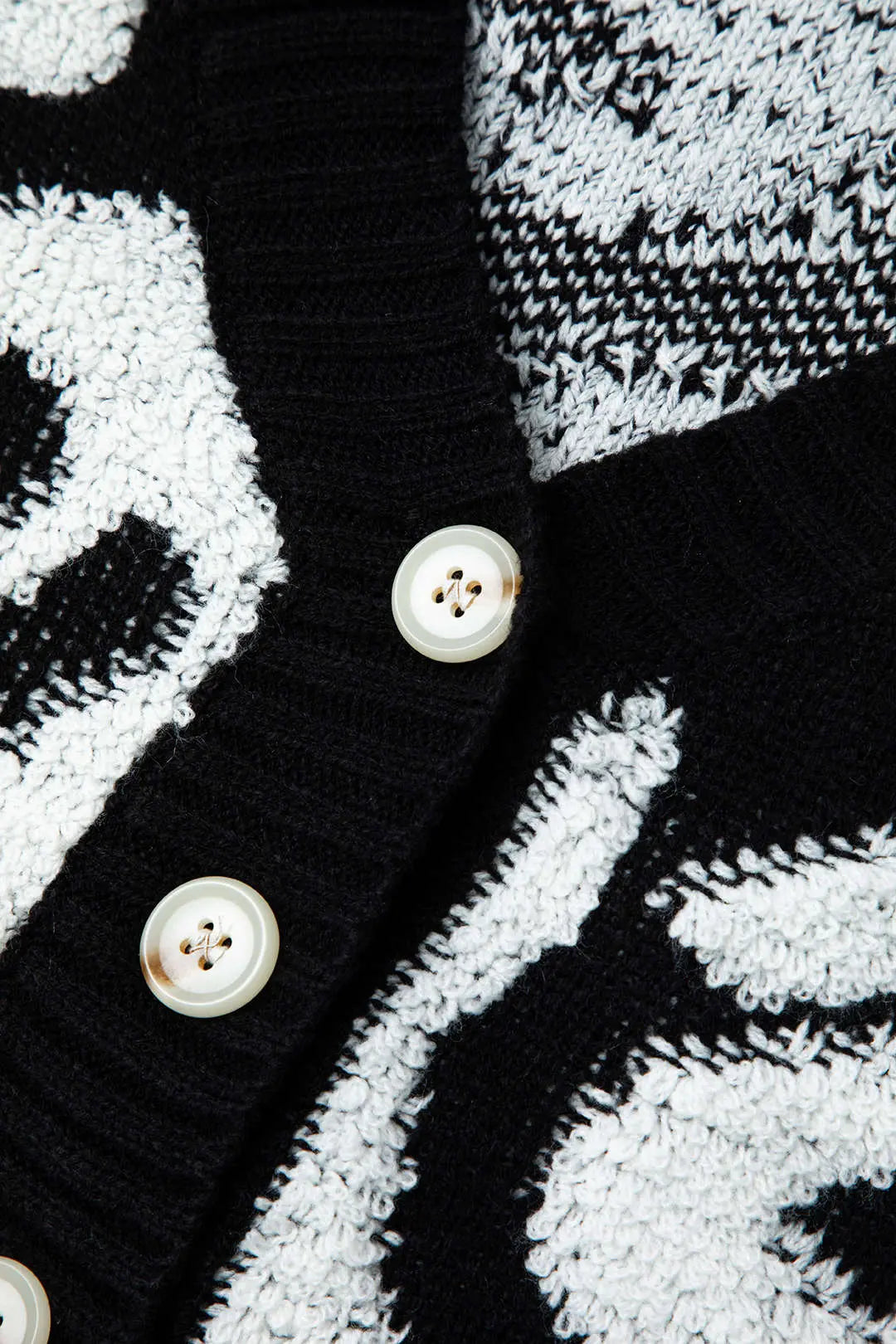 Veronika - Stilfuldt Farveblok Design Kvinde Strikket Cardigan-Cardigans-Zuruz-Zuruz