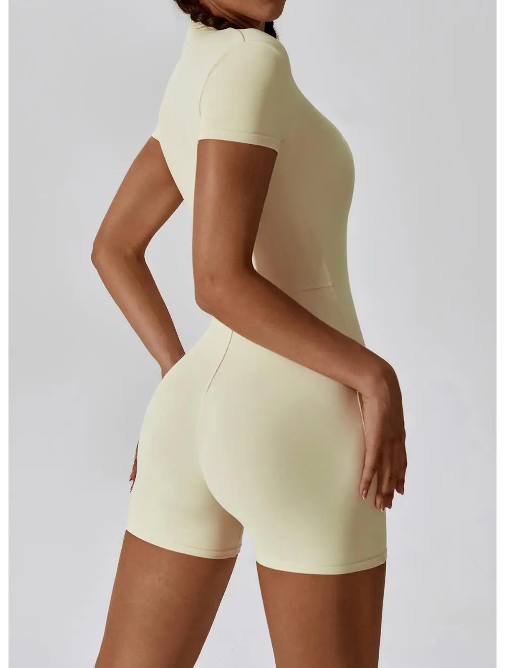Suvi – Sømløs konturerende dame yoga fitness jumpsuit-shapewear-Zuruz-Zuruz