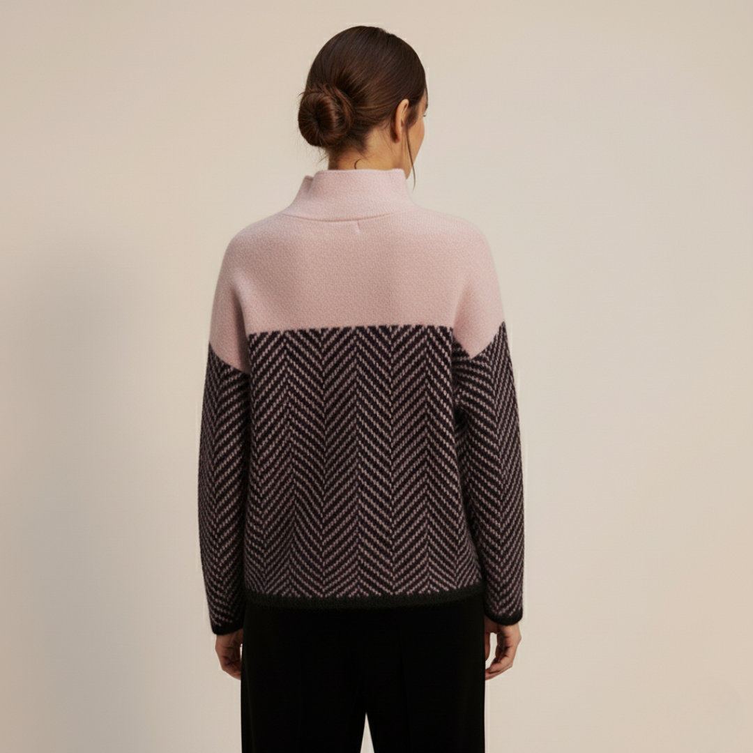 Eireann | Cashmere rullekrave Sweater, luksuriøst blødt design