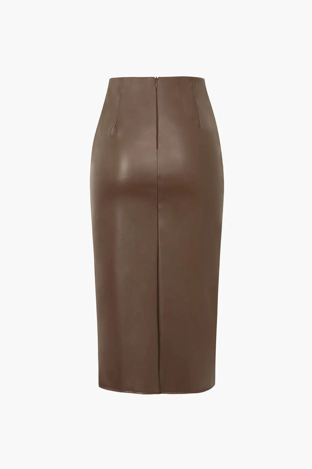 Ottilia - Raffineret Omslags Rynket Design Kvinde Midi Nederdel-Skirts-Zuruz-Zuruz