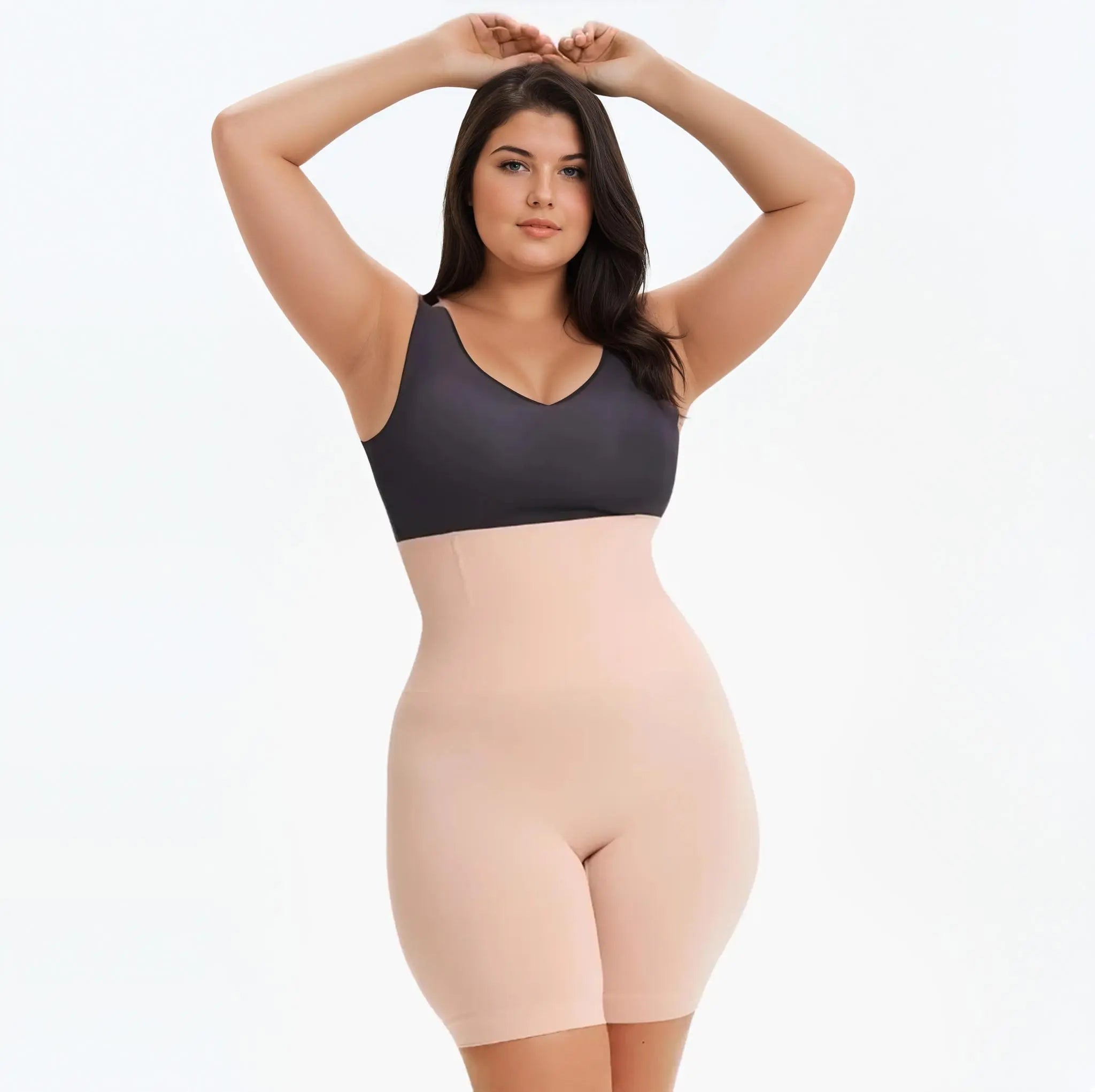 Ketty – Højtaljet mavekontrol dame shaper shorts 1+1 gratis-Shapewear-Zuruz-Zuruz