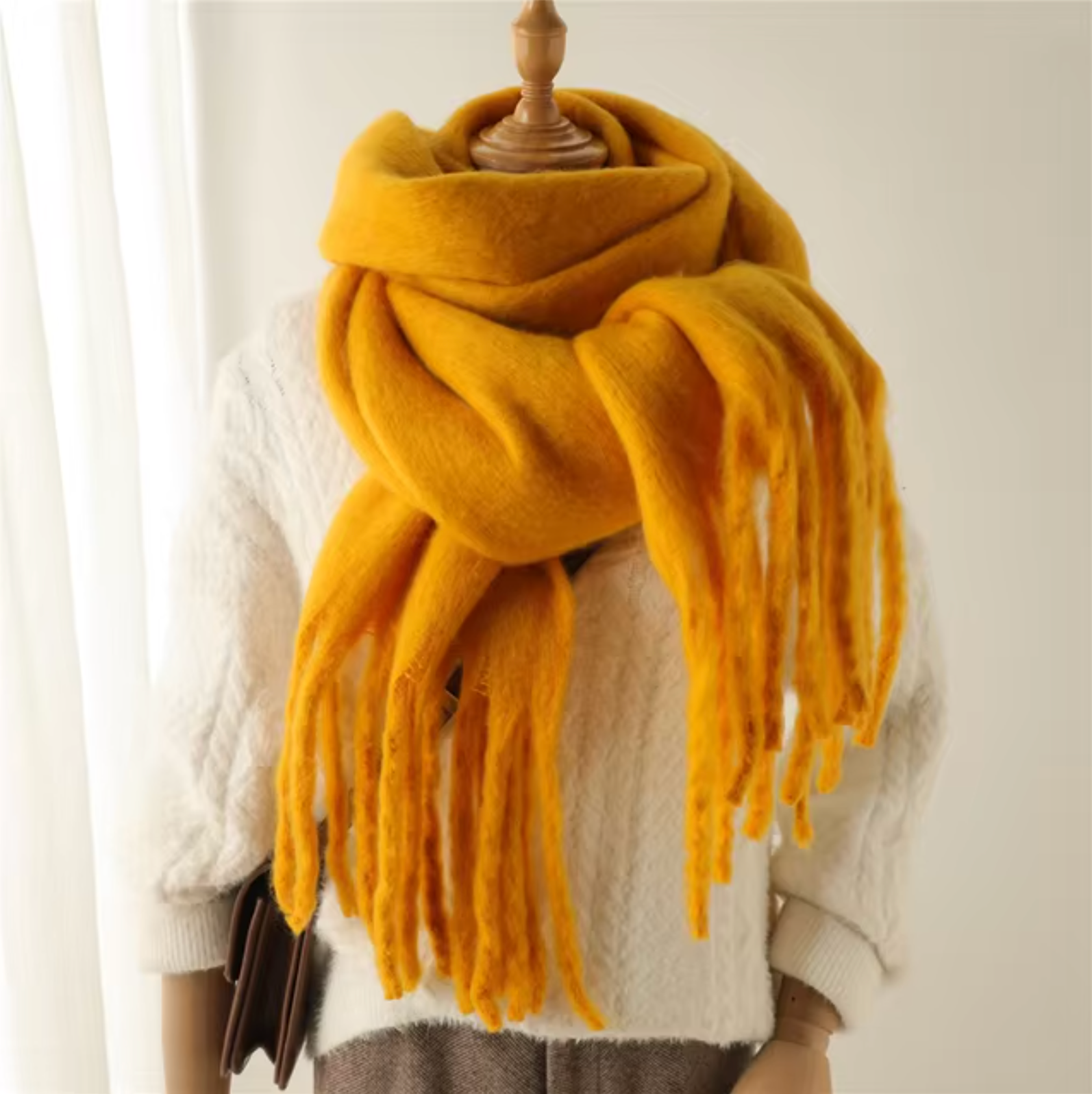 Elyra Cashmere Pashmina Tørklæde
