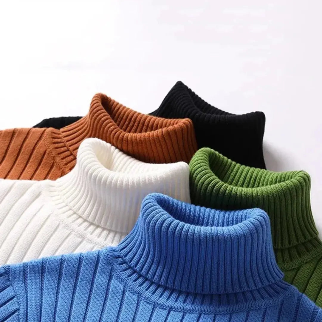 Huxley ribstrikket bomuldssweater
