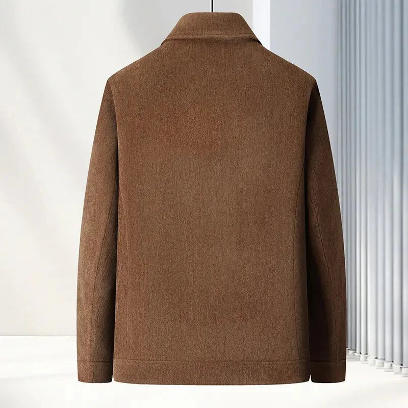 Herrjacka Vinter Andningsbar Jacka för Män med Tidlös Design 1