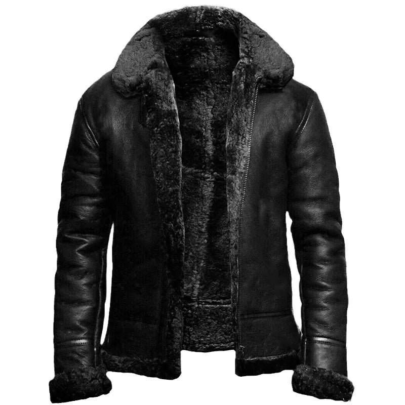 Turin Shearling læderfrakke