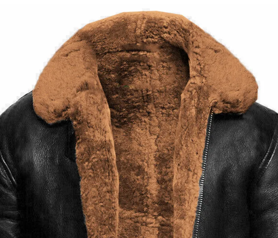 Turin Shearling læderfrakke