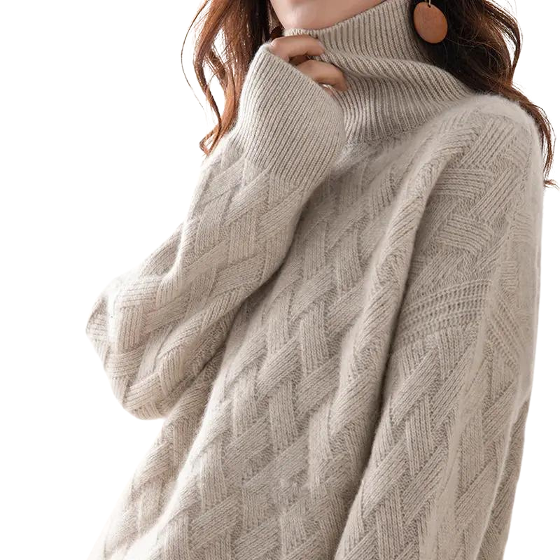 Valentina Cashmere Turtleneck - Edward Fraiser