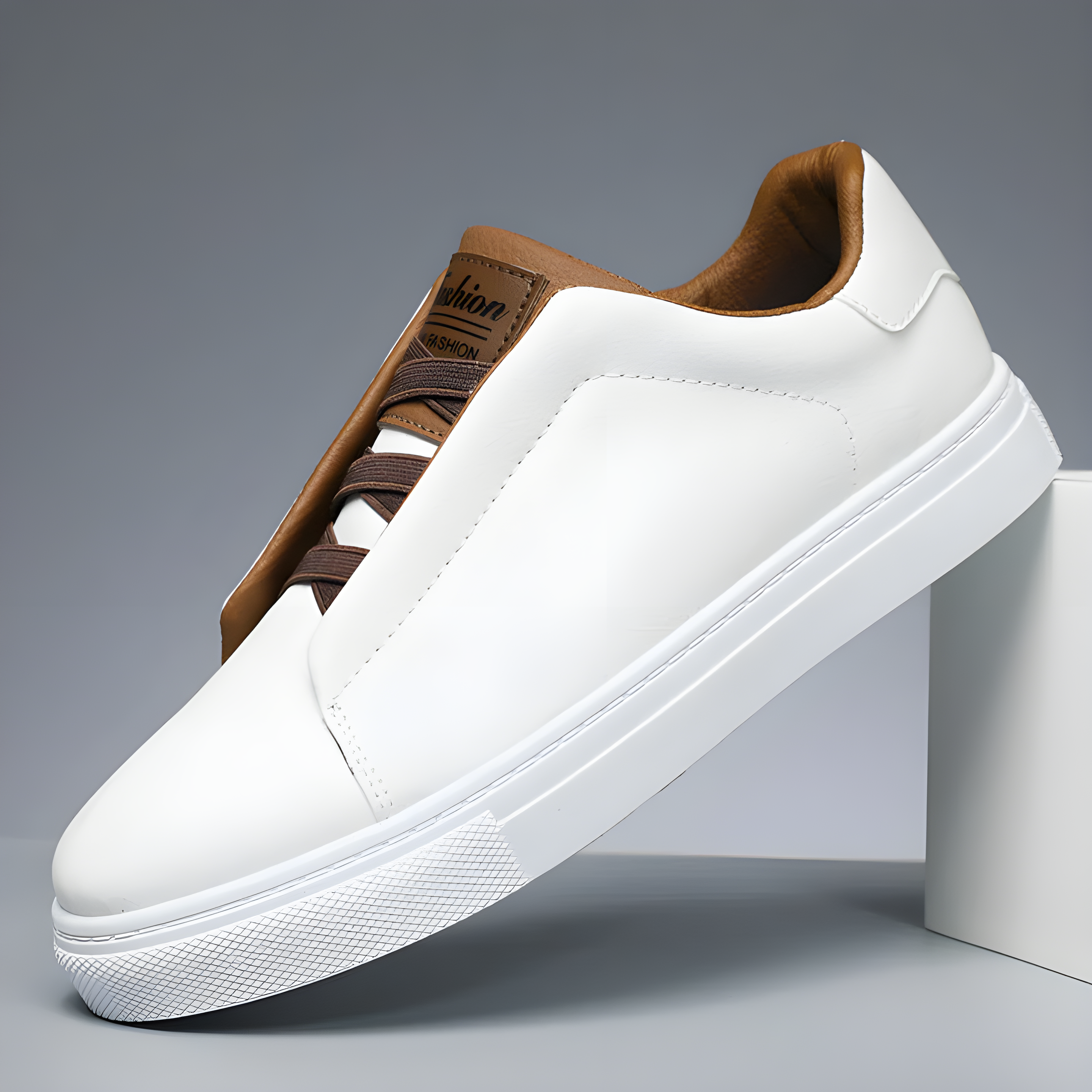 Verona læder-sneakers til mænd