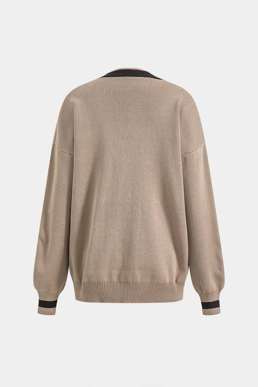 Ysabel – Strikket Knap-lomme Kvinde Cardigan og Nederdel Sæt-Cardigans-Zuruz-Zuruz