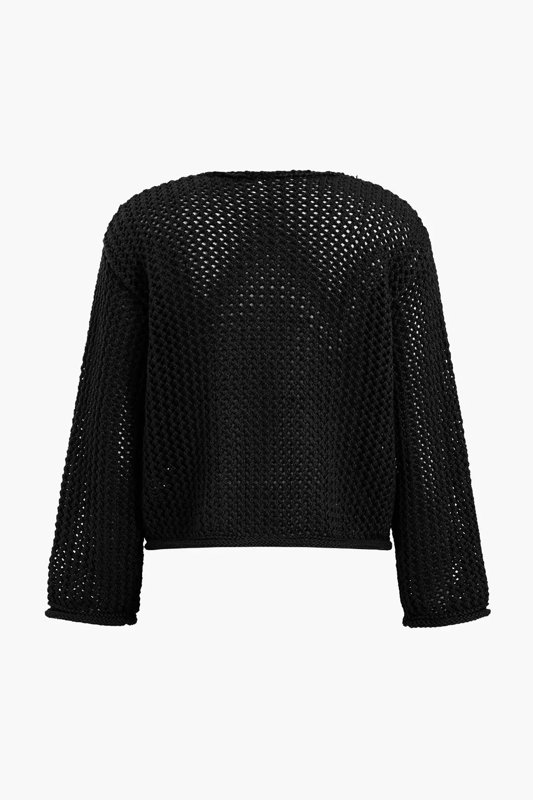 Zara – Elegant Knapdetaljeret Patchwork Lomme Cardigan til Kvinder-Cardigans-Zuruz-Zuruz