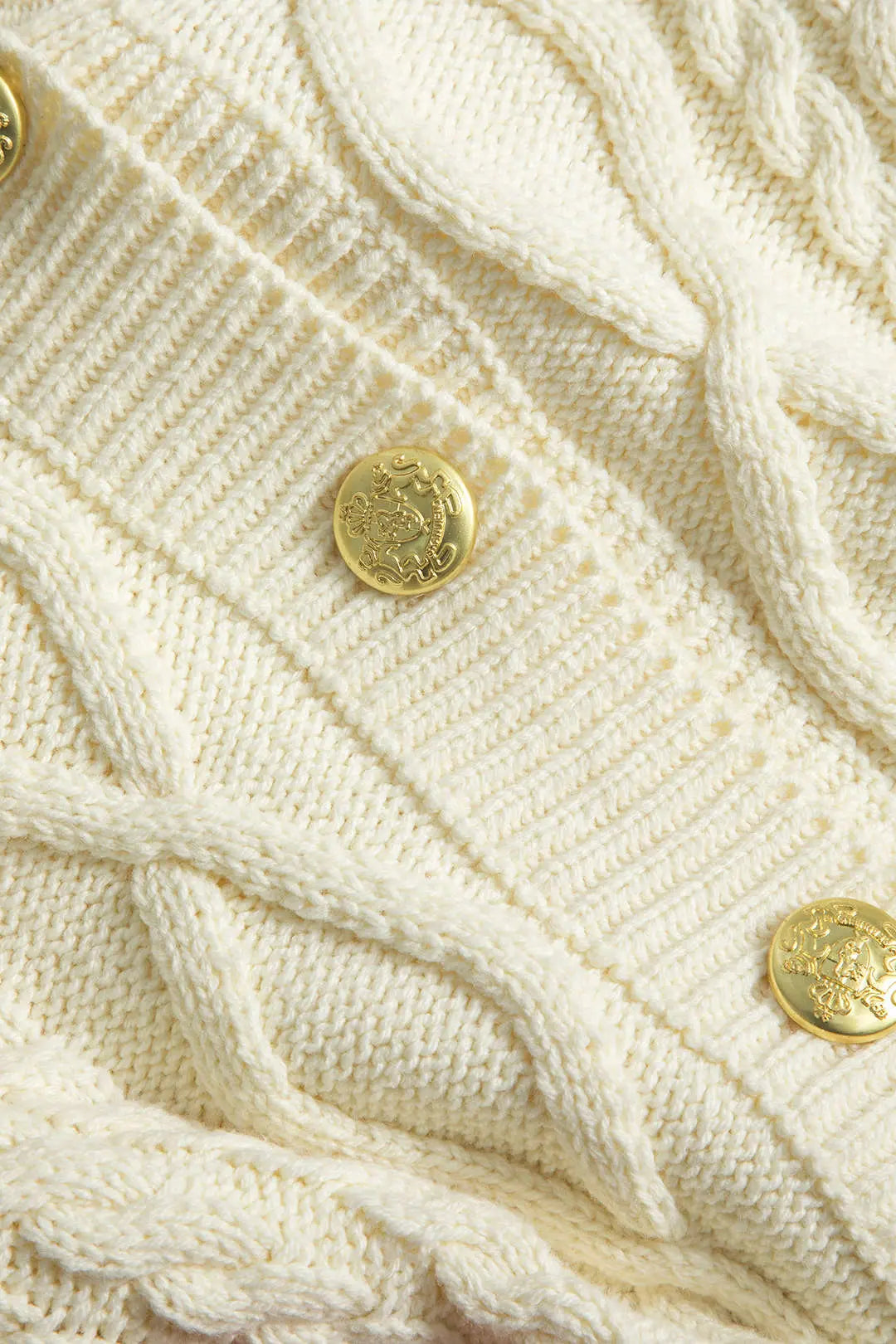 Primrose – Stilfuld Strikket Knap Patchwork Kvinde Cardigan-Cardigans-Zuruz-Zuruz