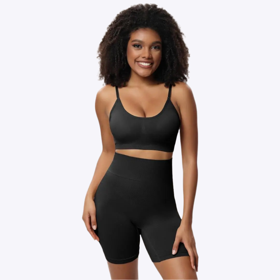 Vesna – Formende & støttende dame loungesæt-Shapewear-Zuruz-Sort-XS-Zuruz