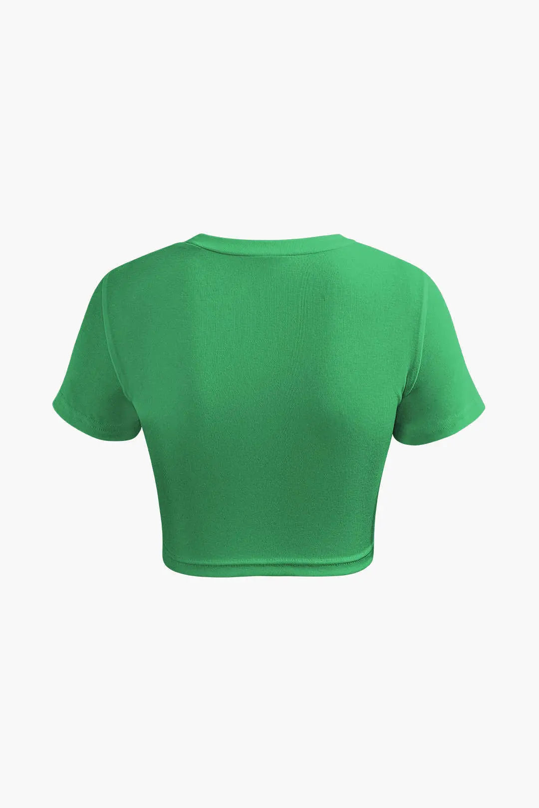 Selene - Basis Twist Kant Kort Kvinde T-shirt-T-shirts-Zuruz-Zuruz