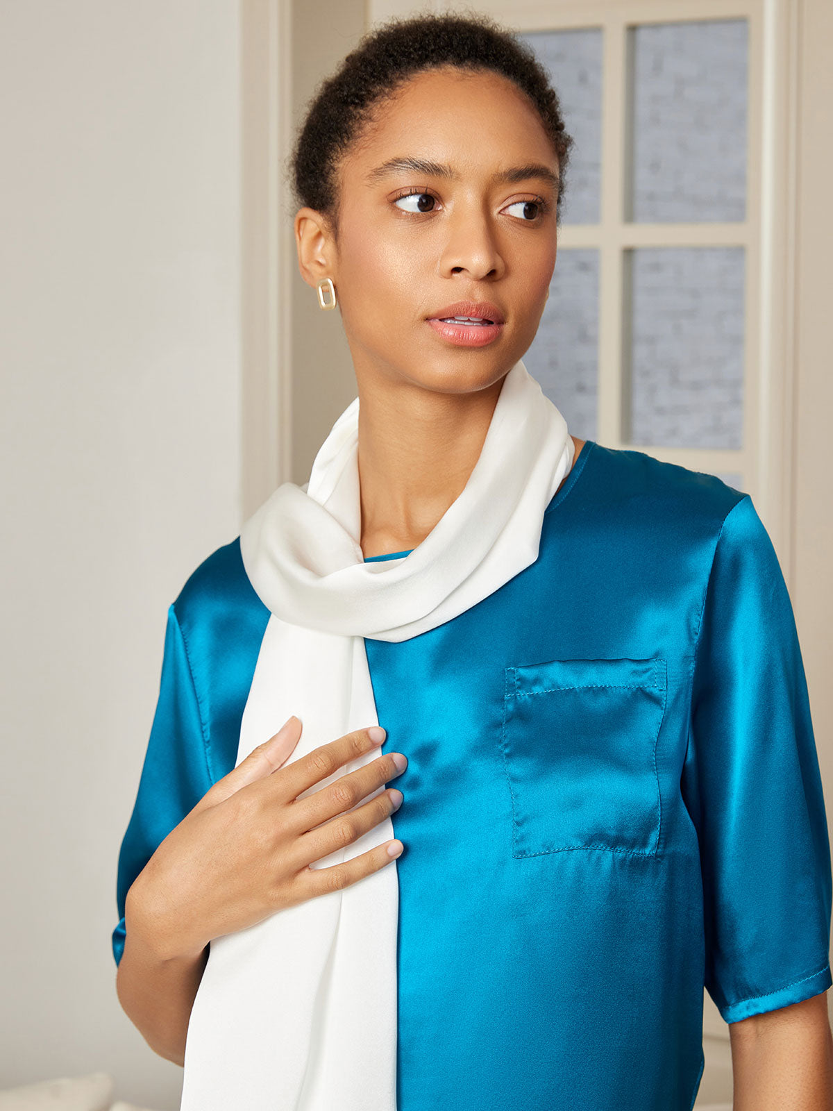 Marijana – Hyggeligt og klassisk dame tørklæde-Scarf-Zuruz-Zuruz