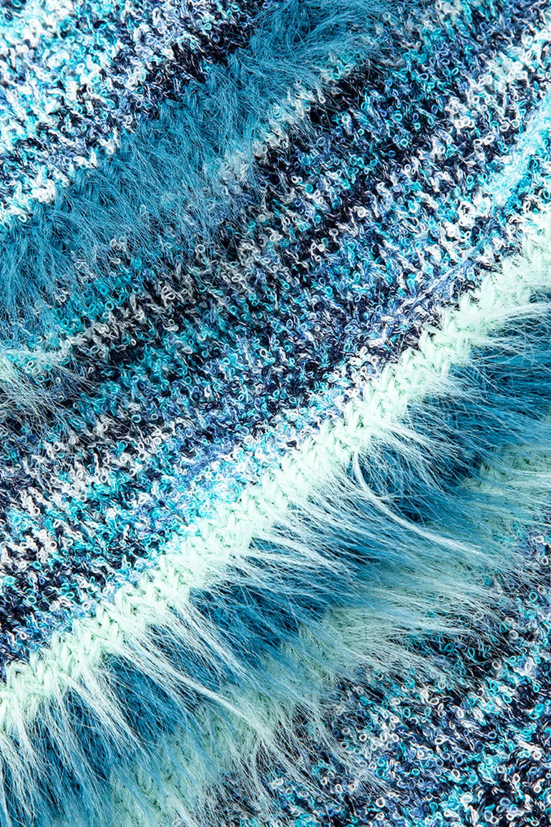 Nerissa – Stribet Langærmet Elegant Strikket Cardigan til Kvinder-Cardigans-Zuruz-Zuruz