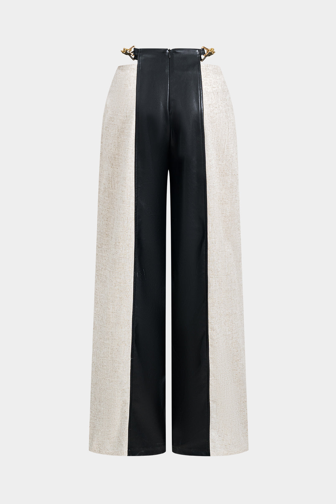 Vivia – Glamourøst metallisk patchwork dame bukser-Pants-Zuruz-Zuruz