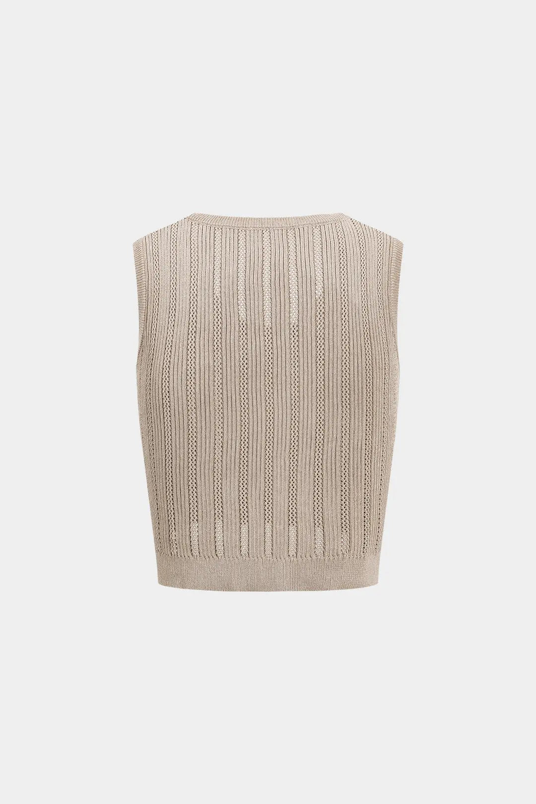 Winona – Blødt Strikket Co-Ord Sæt Kvindetanktop, Cardigan og Nederdel-Sets-Zuruz-Zuruz