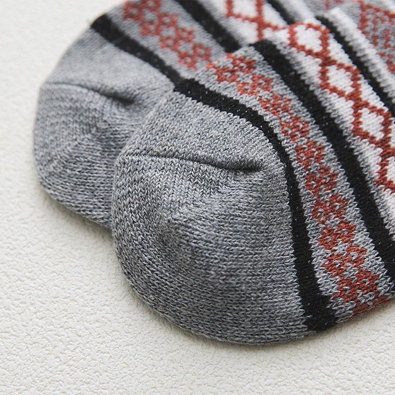 Nordic Winter Socks Scandinavian Pattern Wool Blend - Product detail 5