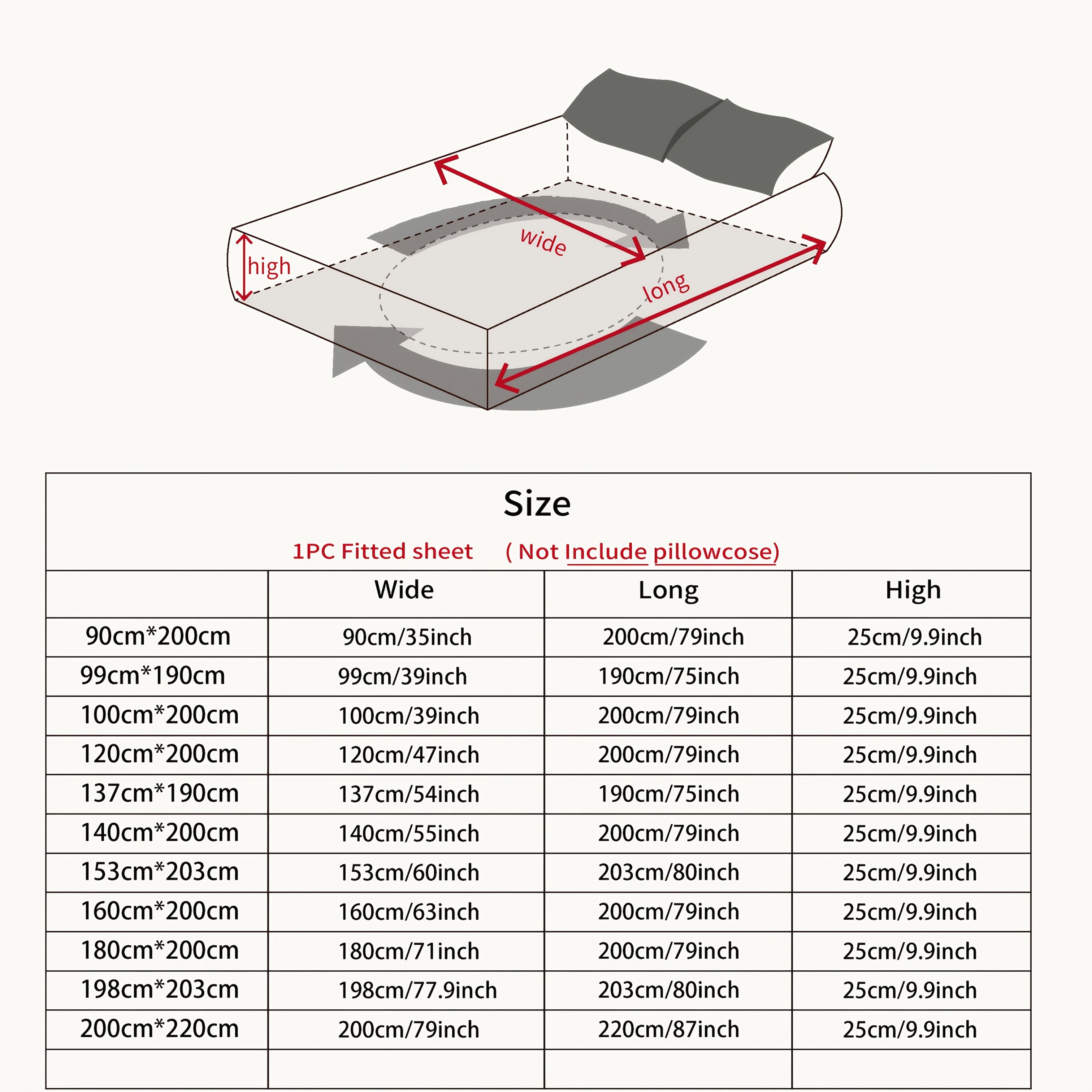 1pc Solid Color Soft Breathable Fitted Sheet, 4-Season Mattress Cover - Machine Washable Full Coverage Style, Multiple Sizes Available, Minimalist Elegant Design, Light Beige-Friendly Fabric Suitable for Bedroom, Guest Room, School & Hotel (Pillow Not In
