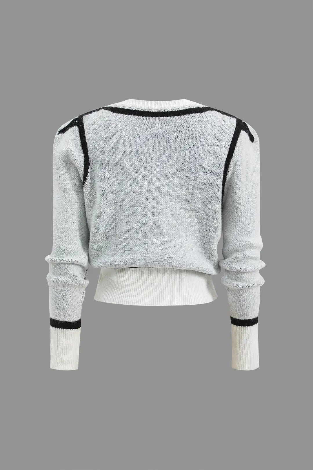 Quintina – Stilfuld Knapdetaljeret Kvinde Cardigan-Cardigans-Zuruz-Zuruz
